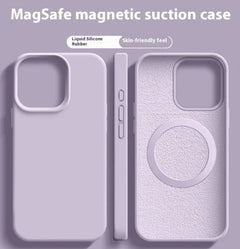 Magnetic Liquid Silicone  Magsafe Case For iPhone